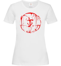 Женская футболка Doom runes