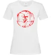 Женская футболка Doom runes Белый фото