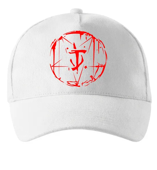 Кепка Doom runes Белый фото