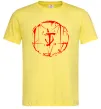 Мужская футболка Doom runes Лимонный фото