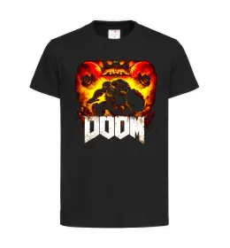 Дитяча футболка Battle Doom Чорний фото