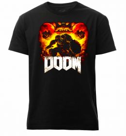 Мужская премиум футболка Battle Doom