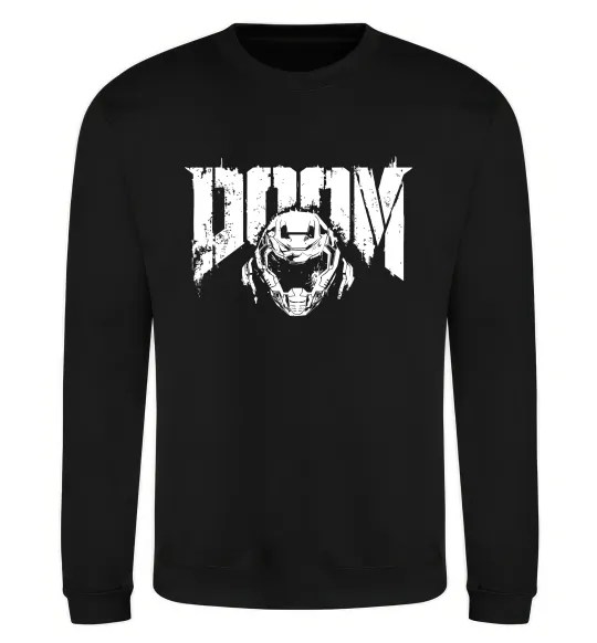 Свитшот Doom Черный фото