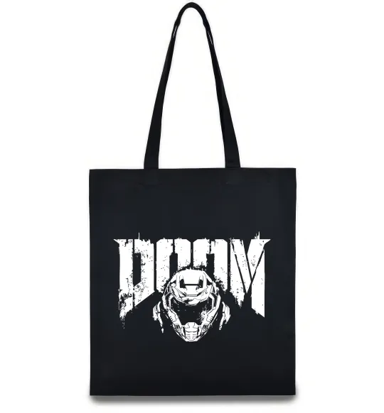 Еко-сумка Doom Чорний фото