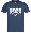 Мужская футболка Doom Темно-синий фото