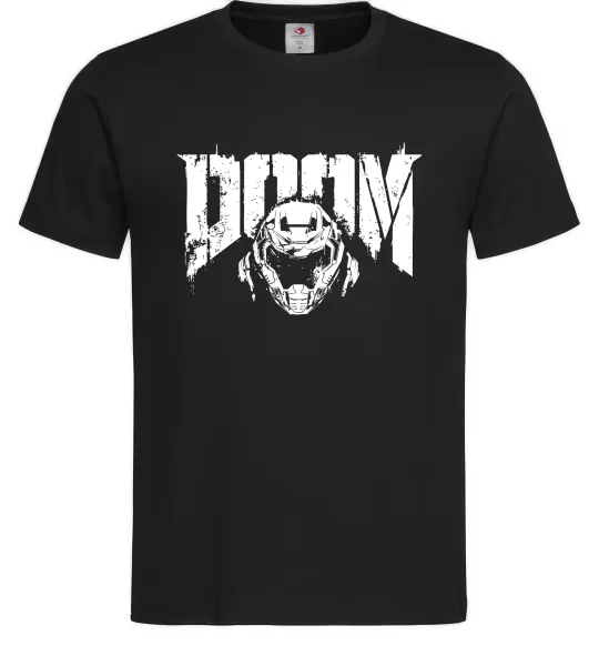 Мужская футболка Doom Черный фото
