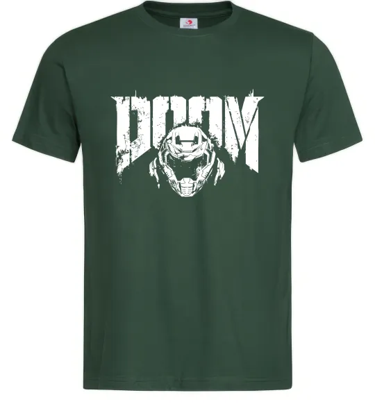 Мужская футболка Doom Темно-зеленый фото
