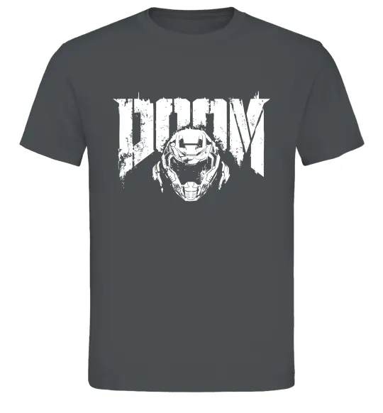Мужская футболка Doom Графит фото