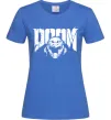 Жіноча футболка Doom Яскраво-синій Жіноча футболка Doom Яскраво-синій фото