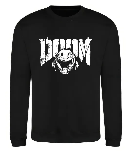 Світшот Doom Чорний фото