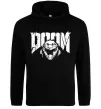 Женская толстовка (худи) Doom Черный фото