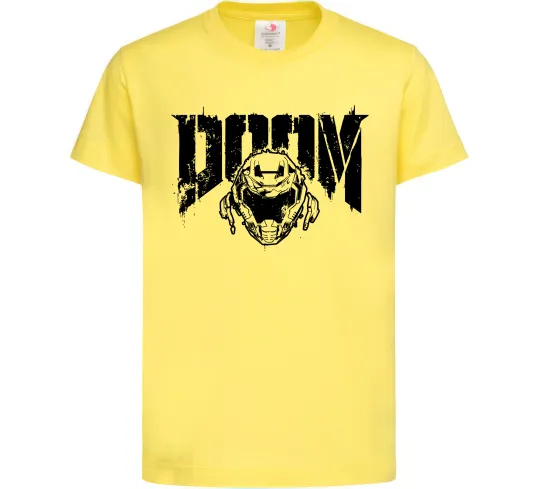Детская футболка Doom Лимонный фото