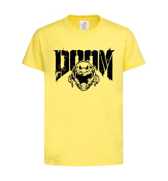 Детская футболка Doom Лимонный фото