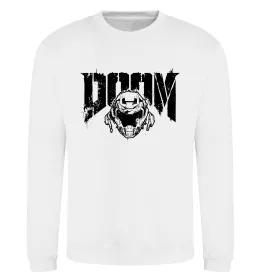 Світшот Doom Білий фото