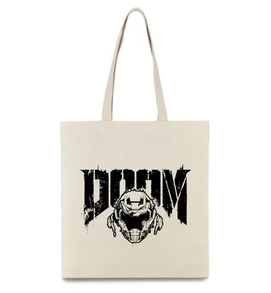 Еко-сумка Doom Бежевий фото
