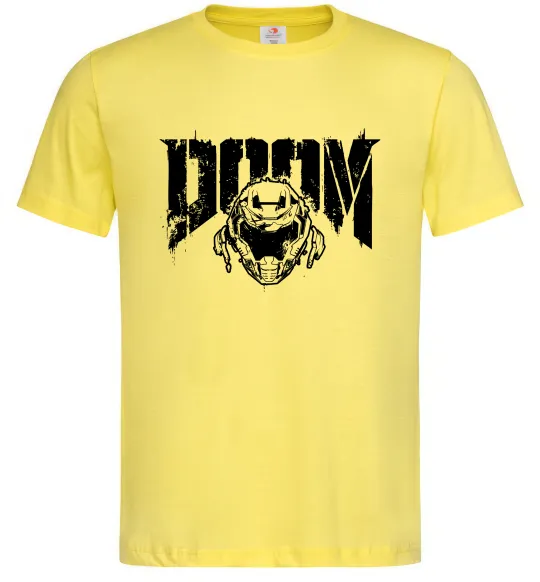 Мужская футболка Doom Лимонный фото