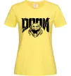 Жіноча футболка Doom Лимонний Жіноча футболка Doom Лимонний фото