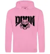 Мужская толстовка (худи) Doom Розовый фото