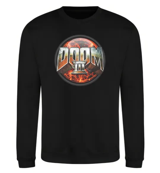 Світшот Doom 3 Чорний фото