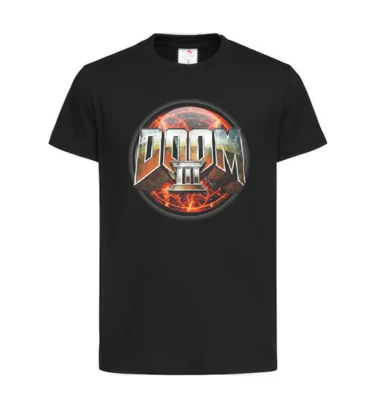 Детская футболка Doom 3 Черный фото