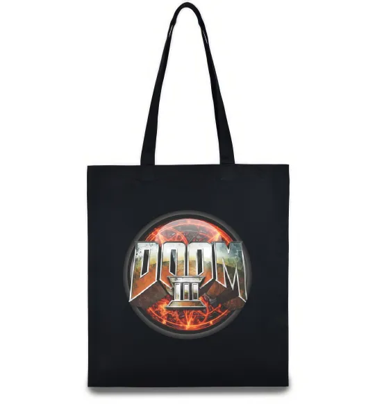 Еко-сумка Doom 3 Чорний фото