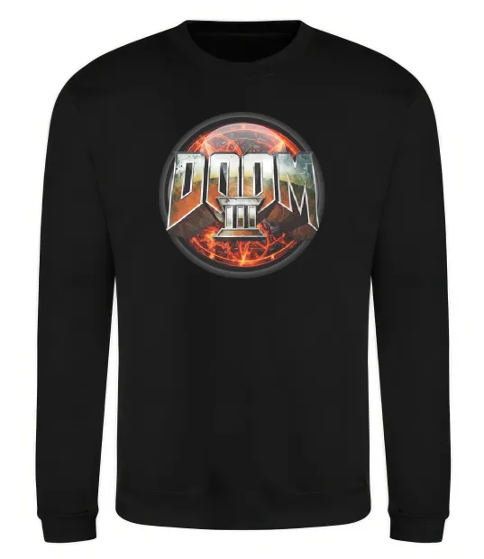 Світшот Doom 3 Чорний фото