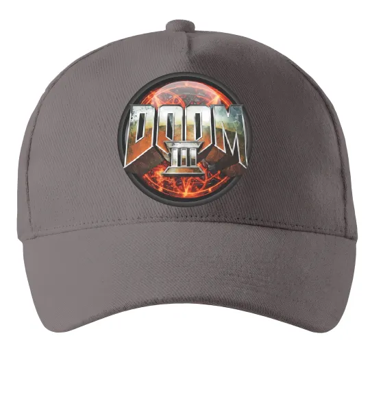 Кепка Doom 3 Сірий фото