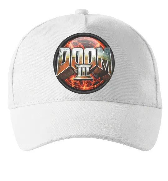 Кепка Doom 3 Білий фото