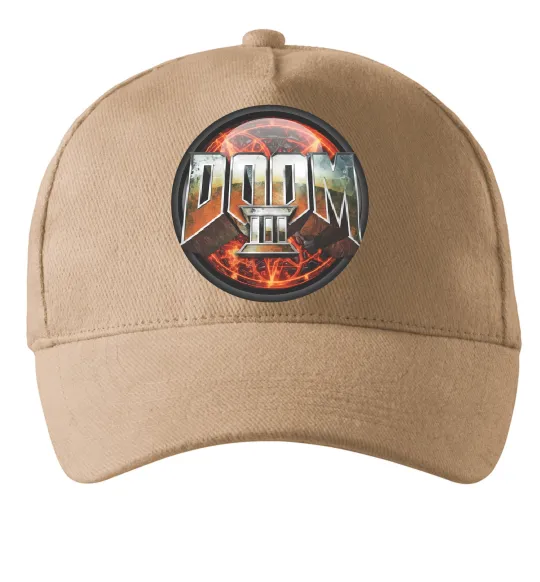 Кепка Doom 3 Пісочний фото