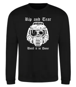 Свитшот Rip and tear Черный фото