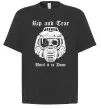 Футболка Оверсайз Rip and tear Чорний Футболка Оверсайз Rip and tear Чорний фото