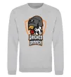 Свитшот Chiken dinner Серый меланж Свитшот Chiken dinner Серый меланж фото