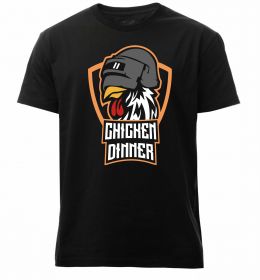 Чоловіча преміум футболка Chiken dinner