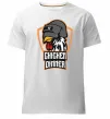 Чоловіча преміум футболка Chiken dinner Білий Чоловіча преміум футболка Chiken dinner Білий фото