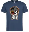 Мужская футболка Chiken dinner Темно-синий фото