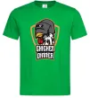 Мужская футболка Chiken dinner Зеленый фото