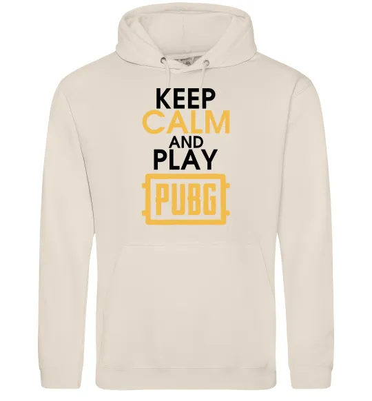 Чоловіча толстовка (худі) Keep calm play PUBG Таш фото
