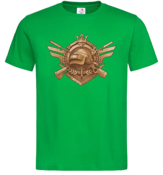 Мужская футболка PUBG logo Зеленый фото