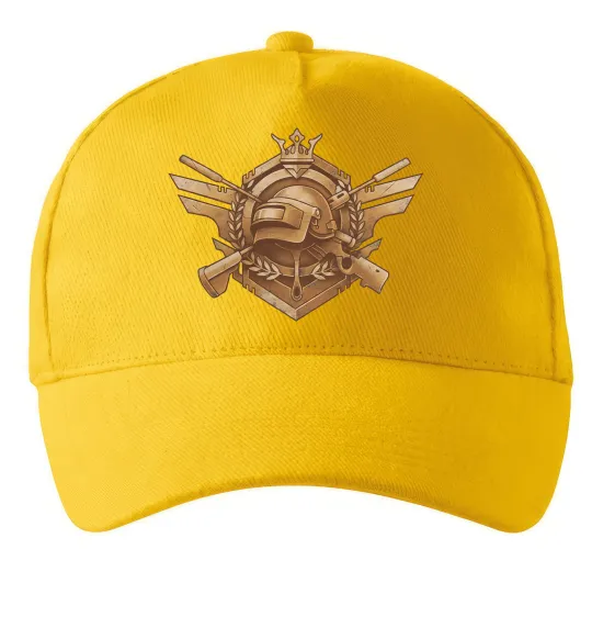 Кепка PUBG logo Солнечно желтый фото
