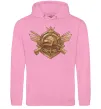 Женская толстовка (худи) PUBG logo Розовый фото