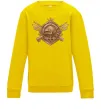 Детский Свитшот PUBG logo Солнечно желтый фото