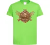Дитяча футболка PUBG logo Лаймовий фото