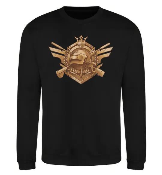 Свитшот PUBG logo Черный фото