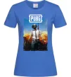 Жіноча футболка Пабг персонаж Яскраво-синій фото