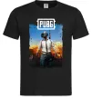 Мужская футболка Пабг персонаж Черный фото