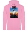 Чоловіча толстовка (худі) Пабг персонаж Рожевий фото