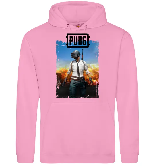 Жіноча толстовка (худі) Пабг персонаж Рожевий фото