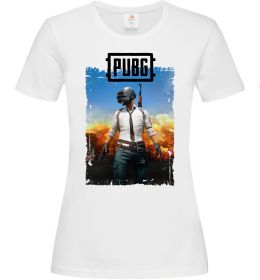 Женская футболка Пабг персонаж