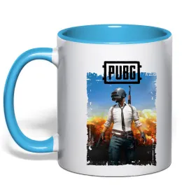 Чашка с цветной ручкой