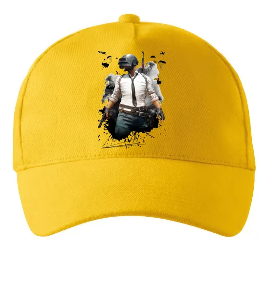 Кепка Pubg hero Солнечно желтый фото